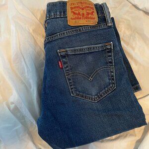 Levi's Men's 511 Slim Fit Jean, Throttle - Stretch, 30W x 29L